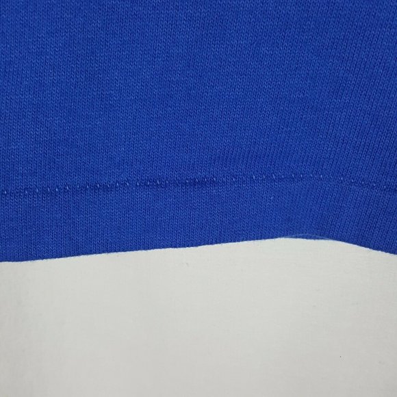 Vtg 80s Coppertone Sport T-Shirt M Blue Deadstock - Picture 7 of 7